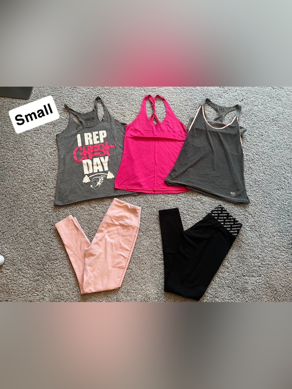 Women’s size small workout bundle